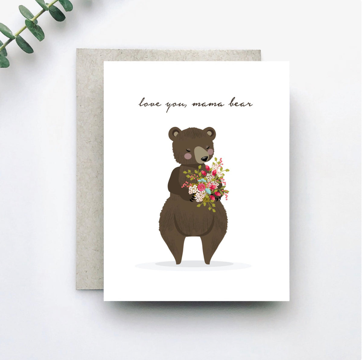 Mama Bear Mother's Day Card