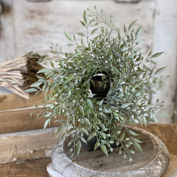 Spring Sage Wreath / Candle Ring