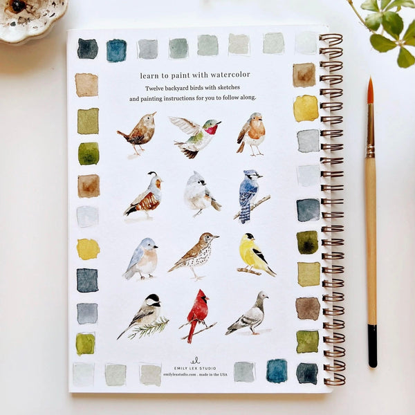 Watercolor Wookbook - Birds