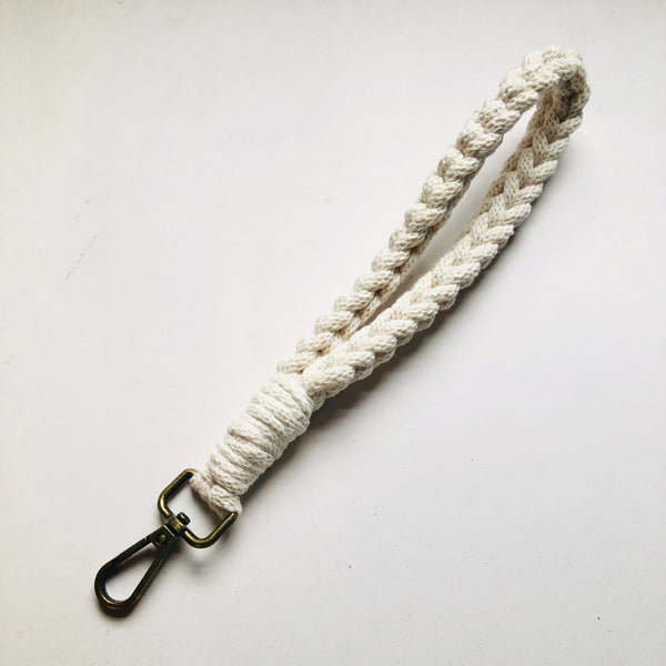 Crochet Wristlet Keychain