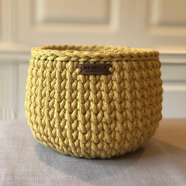 6” Basket | Golden