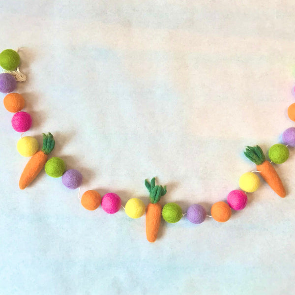 Springtime Carrot Garland