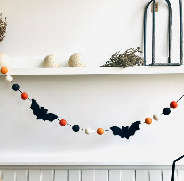 Halloween Bat Garland Workshop