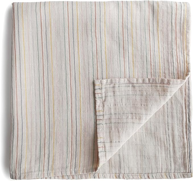 Muslin Baby Swaddle Blanket | 100% Organic Cotton