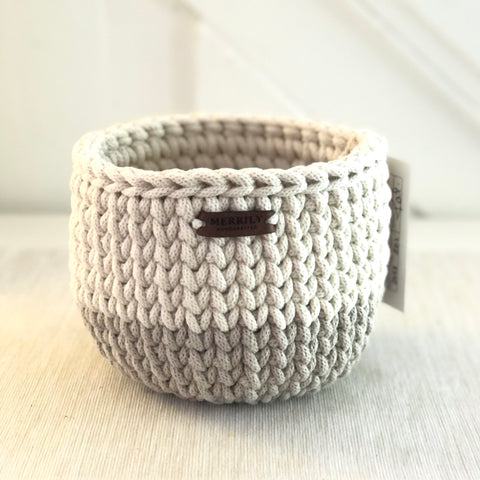 6” Basket | Two-toned