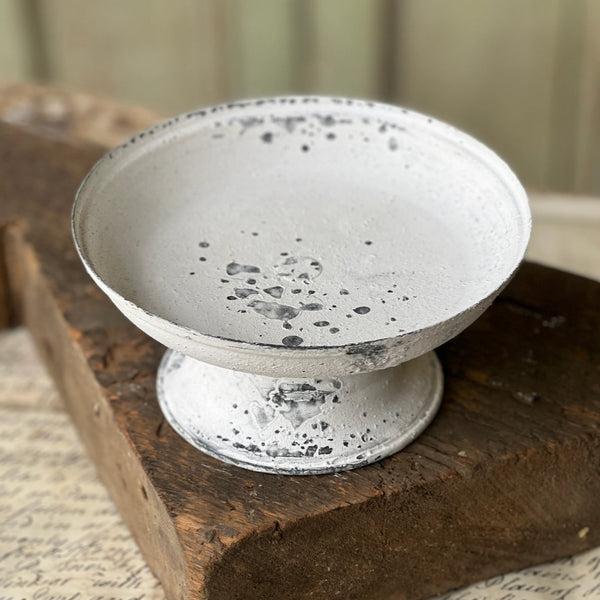 Cream Patina Display Pedestal