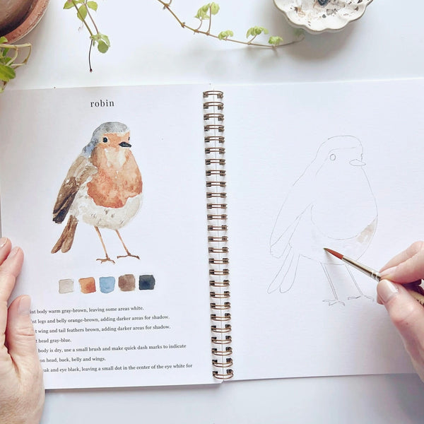 Watercolor Wookbook - Birds
