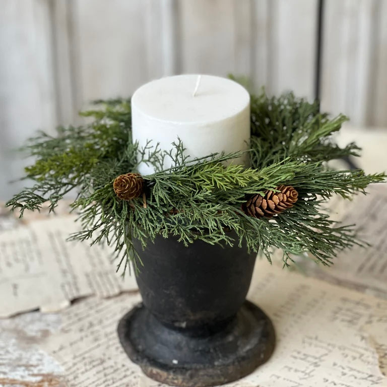 Advent Evergreen Wreath