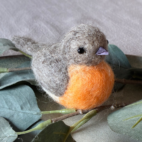 Needlefelted Spring Robin Class
