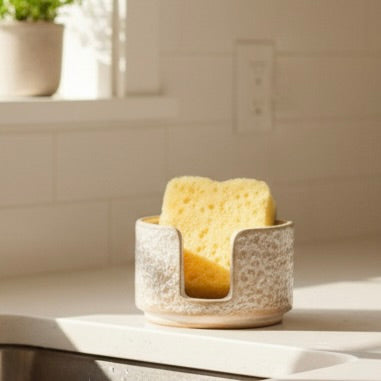 Stoneware Sponge Holder