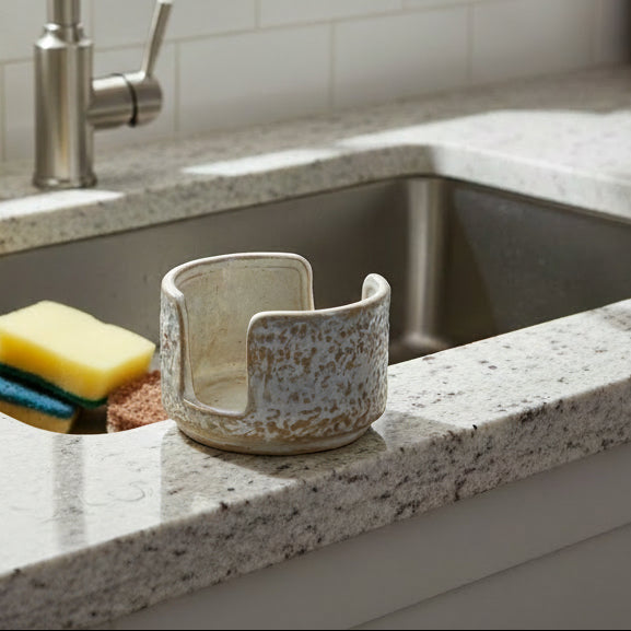 Stoneware Sponge Holder