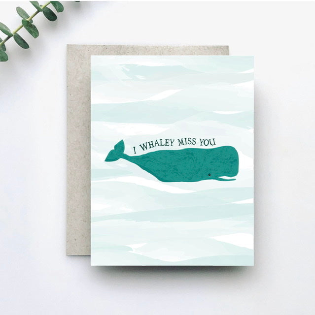 Whaley Miss You  Card