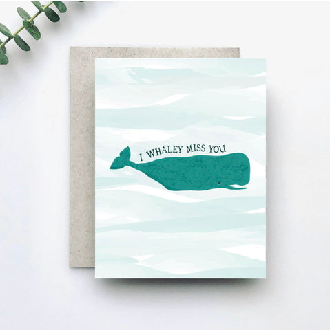 Whaley Miss You  Card