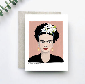 Be Your Own Muse Frida Kahlo Card