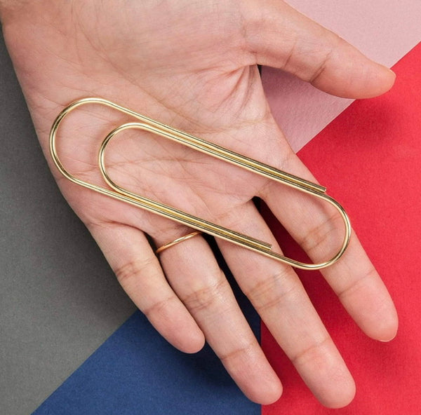 Giant Paper Clip Duo