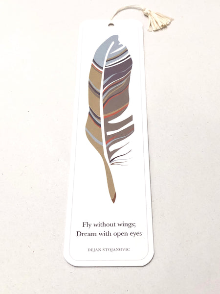 Fly Without Wings Bookmark