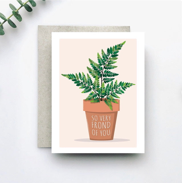 Frond of You Card