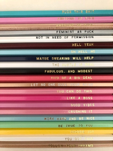Pencils with Personality