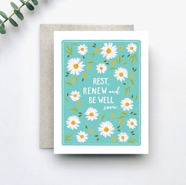 Rest, Renew, Be Well Card