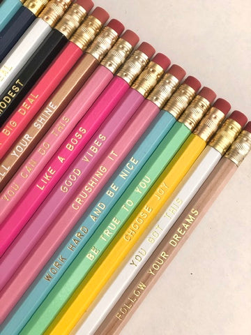 Pencils with Personality