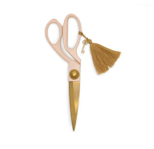 Tassel & Charm Scissors | Blush