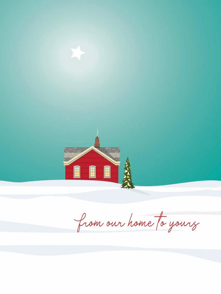 Silent Night Holiday Greeting Card